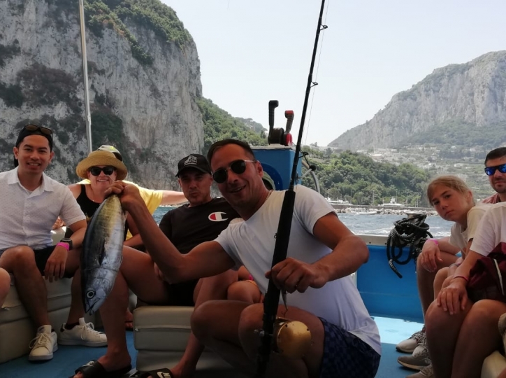 Pesca Turismo a Capri con Degustazione